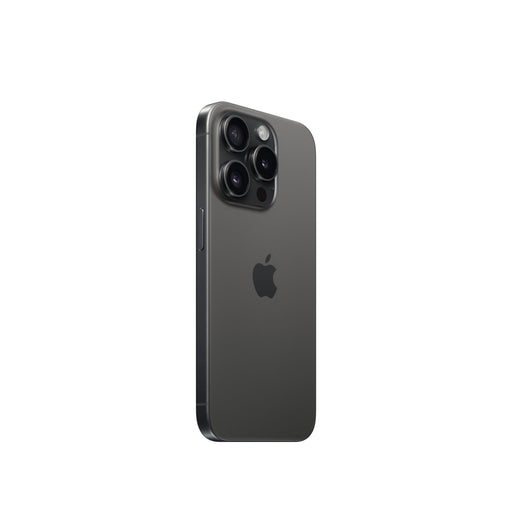 Apple iPhone 15 Pro - 5G smartphone - dual-SIM / Internal Memory 512 GB - OLED display - 6.1" - 2556 x 1179 pixels (120 Hz) - 3x rear cameras 48 MP, 12 MP, 12 MP - front camera 12 MP - black titanium