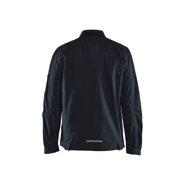 BLÅKLÄDER Jacket 44441832 Cotton, Elastolefin, PL (Polyester) Dark Navy, Black Size XS