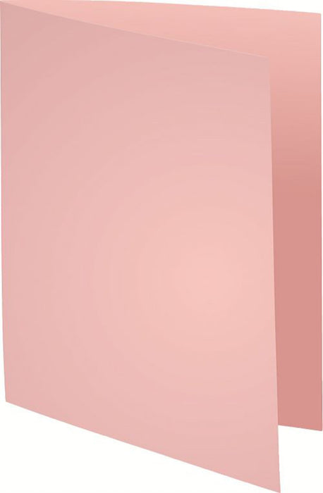 Exacompta Super Square Cut Folder A4 Pink Cardboard 160 gsm Pack of 500