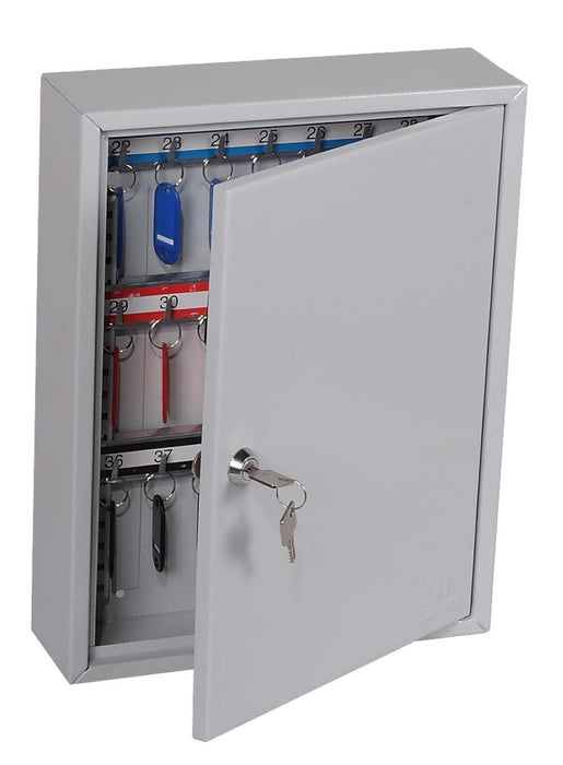 Phoenix Commercial Key Cabinet with Key Lock and 42 Hooks KC0601K 350 x 270 x 80mm