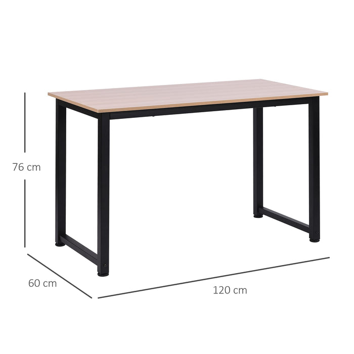 HOMCOM Desk Black 600 x 760 mm