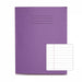 Rhino 9 x 7 Exercise Book 80 Page Ruled F8M Purple (Pack 100) - VEX554-300-6