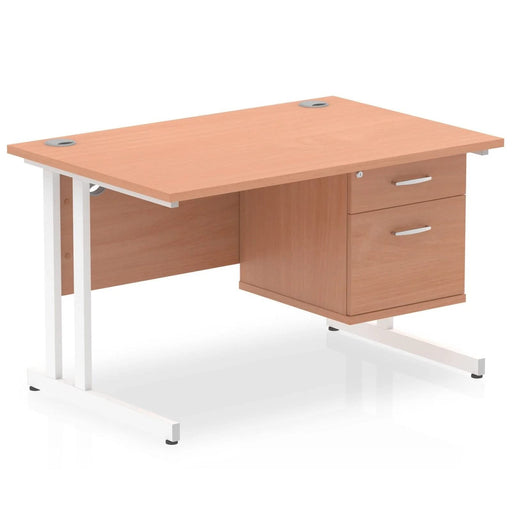 Dynamic Desk Impulse MI001924 Brown 1400 mm (W) x 800 mm (D) x 730 mm (H)