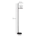 HOMCOM Floor Lamp B31-351V70BK Black, White