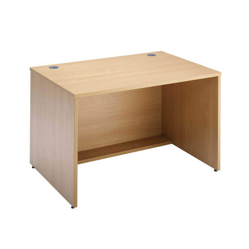 Dams International Rectangular Modular Straight Base Unit with Beech Coloured Melamine Top Denver 1200 x 800 x 742mm