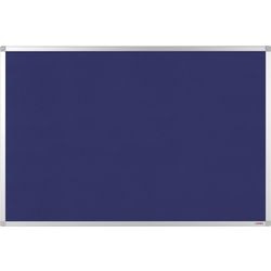 Viking Wall Mountable Notice Board 180 x 120 cm Blue