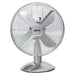 igenix Desk Fan DF1250 40 W 12 inch Silver 3 Speed Settings 59 x 39 x 56 cm