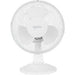 igenix Desk Fan MM30134 20 W 9 inch White 1 Speed Settings 27 x 22 x 38 cm