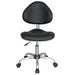 Realspace Permanent Contact Ergonomic Office Chair with Adjustable Seat Ryder Bonded Leather Black