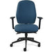 Energi-24 Basic Tilt Ergonomic Office Chair with Adjustable Armrest and Seat Back Care Blue