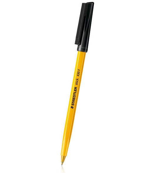 Bic Orange Original Fine Ballpoint Pens Fine Point (0.8 mm) - Black Box of 20