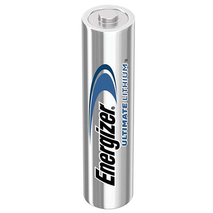 Energizer Lithium Battery AAA - 1.5 V DC, 1250 mAh, 2-Blister, 2-Blister - Silver