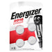 Energizer Lithium Button Cell Battery CR2016 - 3.2 V DC, 90 mAh, 4-Blister, 4-Blister - Silver