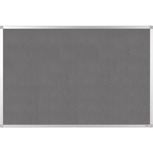 Viking Notice Board Felt Grey 60 x 45 cm