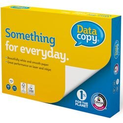 Data Copy A4 Printer Paper White 80 gsm Smooth 4 Holes 500 Sheets