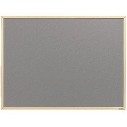 Viking Wall Mountable Notice Board 120 x 90 cm Grey