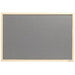 Viking Wall Mountable Notice Board 90 x 60 cm Grey