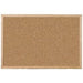 Viking Wall Mountable Cork Board 60 x 45cm Brown