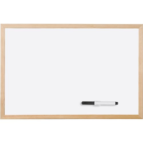 Viking Whiteboard Wall Mounted Non Magnetic Melamine Single 90 (W) x 60 (H) cm