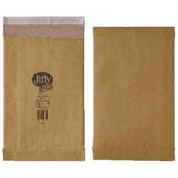 Jiffy Padded Envelopes PB3 90 gsm Brown Plain Peel and Seal 195 x 343 mm Pack of 100