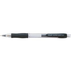 Pilot Mechanical Pencil Super Grip Black Pack of 12