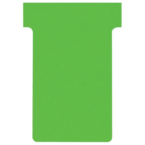 Nobo Size 2 T Cards Green 6 x 8.5 cm Pack of 100