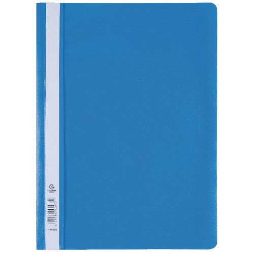 Exacompta Report File 449206B A4 Blue Polypropylene Pack of 25