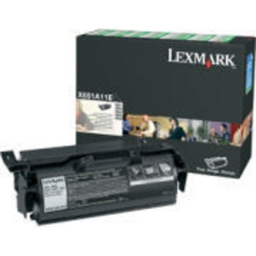 Lexmark X651A11E Original Toner Cartridge Black