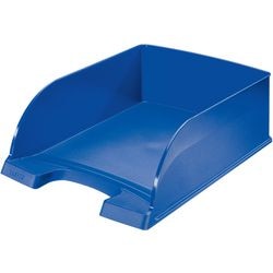 Leitz Plus Letter Tray 5233 Jumbo A4 Blue 25.5 x 35.7 x 10.3 cm