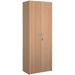 Dams International Cupboard Lockable with 5 Shelves Melamine Universal 800 x 470 x 2140mm Beech