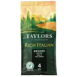 Taylors of Harrogate Rich Italian Ground Coffee Bag 227g