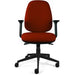 Energi-24 Basic Tilt Ergonomic Office Chair with Adjustable Armrest and High Back Red