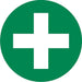 First Aid Sign First Aid SAP 6 x 6 cm