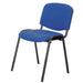 Niceday Visitor Chair ISO with Optional Armrest Blue Pack of 4