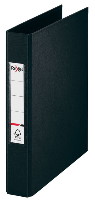 Rexel Ringbinder Choices A5 25mm 2RR black PK10 - 2115558