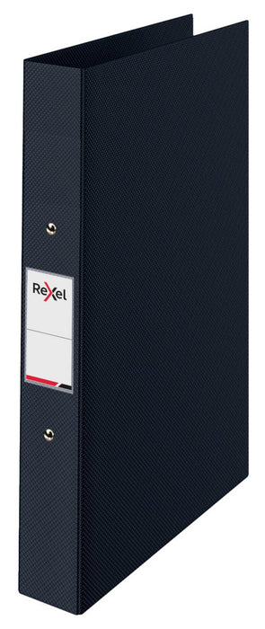 Rexel Ringbinder Choices A4 25mm 2RR Black PK10 - 2115563