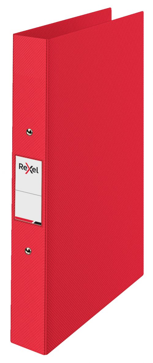 Rexel Ringbinder Choices A4 25mm 2RR Red PK10 - 2115566