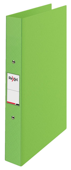 Rexel Ringbinder Choices A4 25mm 2RR Green PK10 - 2115567