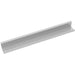 Dams International Single Desk Cable Tray Steel Adapt II 1200 x 100 x 60mm White