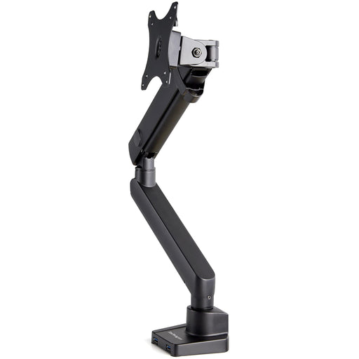 StarTech.com Slim Full Motion Adjustable Desk Mount Monitor Arm with 2x USB 3.0 ports for up to 34 Inch Monitors