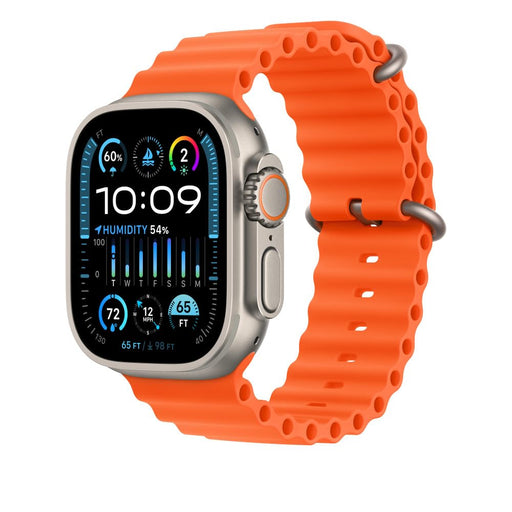 Apple - Strap for smart watch - 49mm - 130-200 mm - orange