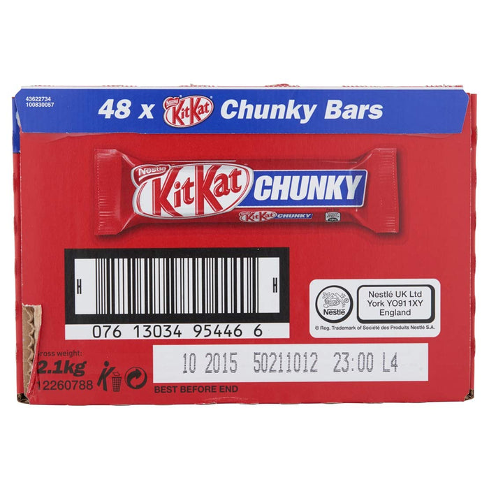 Nestle Kitkat Chunky X4 Bar Mp Pk24