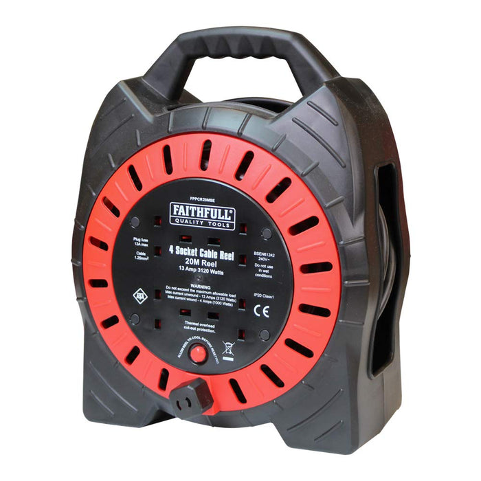 FAITHFULL Cable Reel FPPCR20MSE