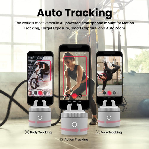 Pivo Tracking Phone Holder White