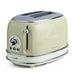 Ariete Toaster 2 Slices Stainless Steel Vintage 810W Beige