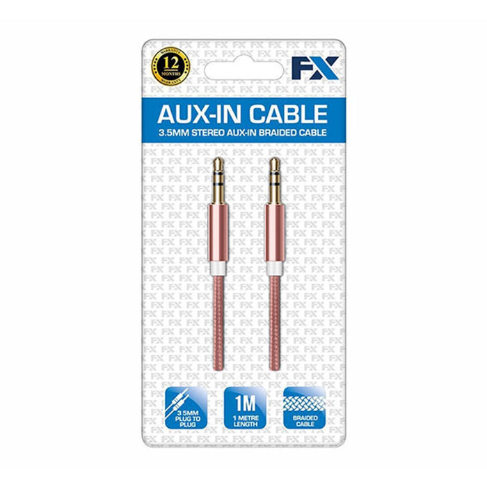 Aquarius AuxAquarius Cable Rose Gold 2 m