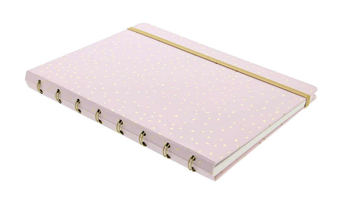 Filofax Notebook 115118 A5 Ruled Twin Wire Paper and Board Soft Cover Multicolour 56 Pages