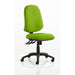 Dynamic Independent Seat & Back Task Operator Chair Without Arms Eclipse Plus XL Myrrh Green Seat Without Headrest High Back