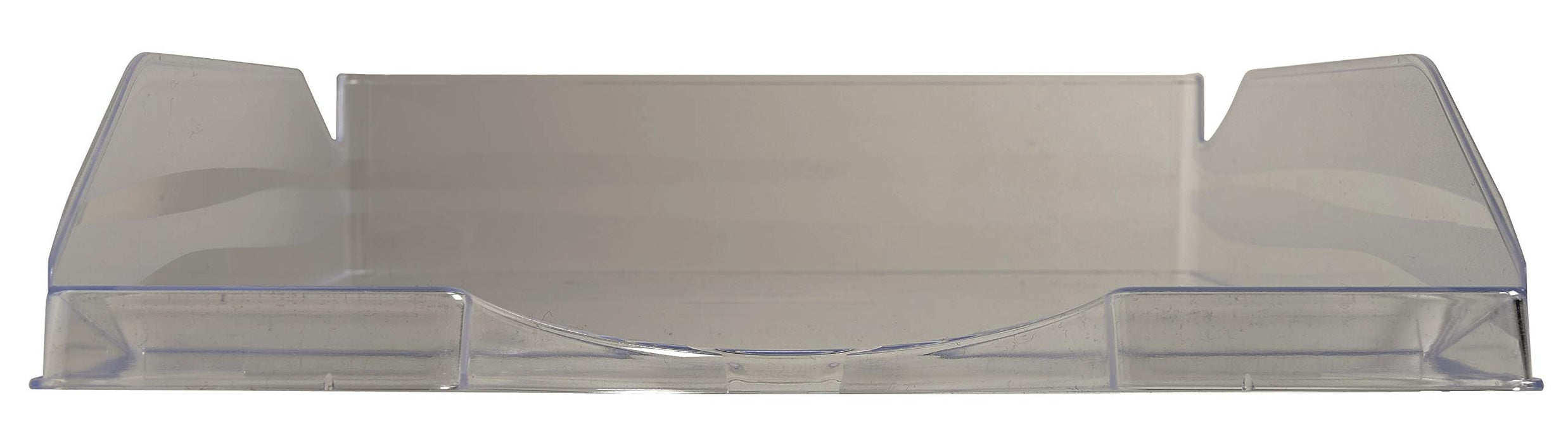 Exacompta Ecotray Letter Tray Translucent Grey Pack of 10