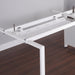 Dams International Central Drop Down Cable Tray & Bracket Steel Adapt II 1200 x 320 x 60mm White